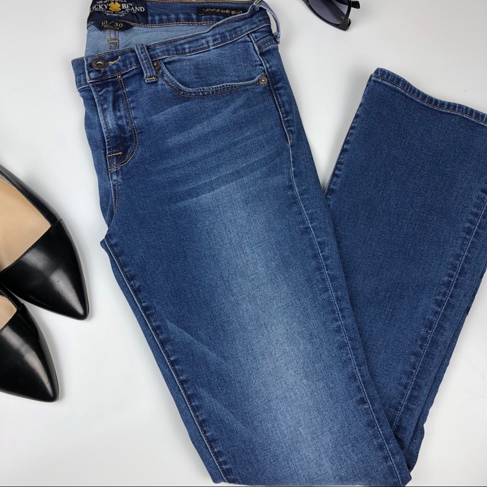 Lucky Brand Charlie Baby Boot Leg Jeans Size 10/30
